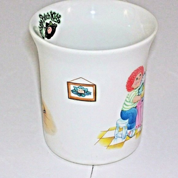Vintage Cabbage Patch Kids Ice Cream Soda Coffee Tea Hot Cocoa Mug 1984 cup - Picture 2 of 7